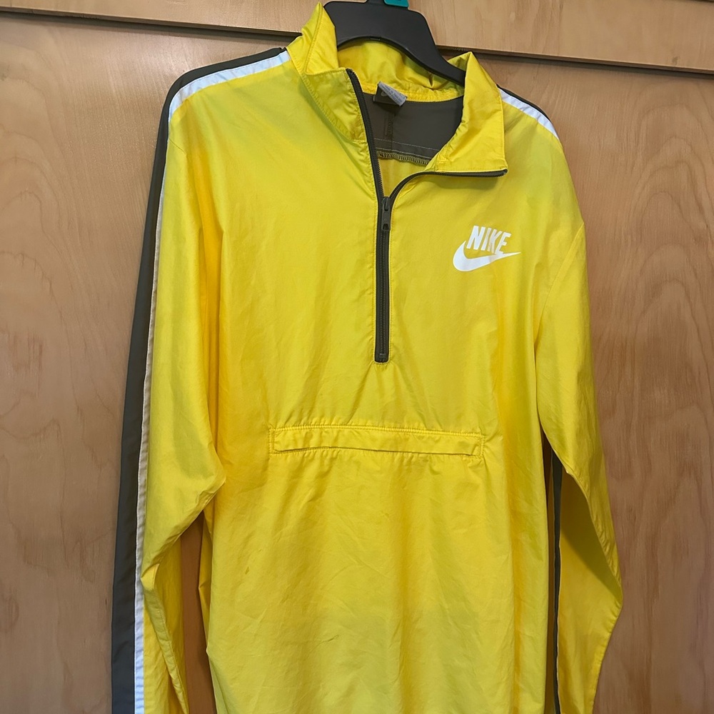 Nike Bright Yellow Jacket with Black Accents